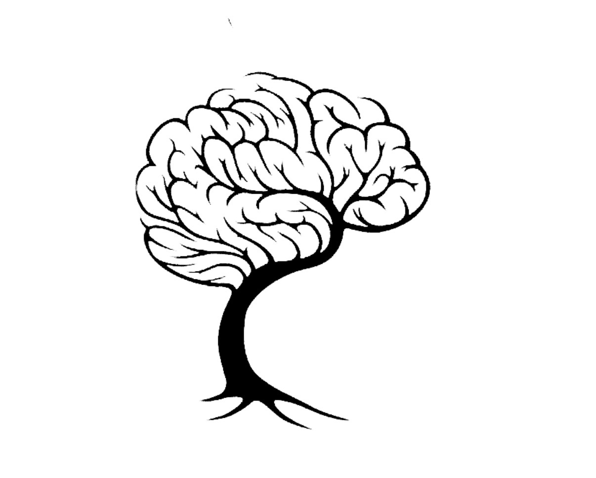 ErGC logo — brain-tree mark
